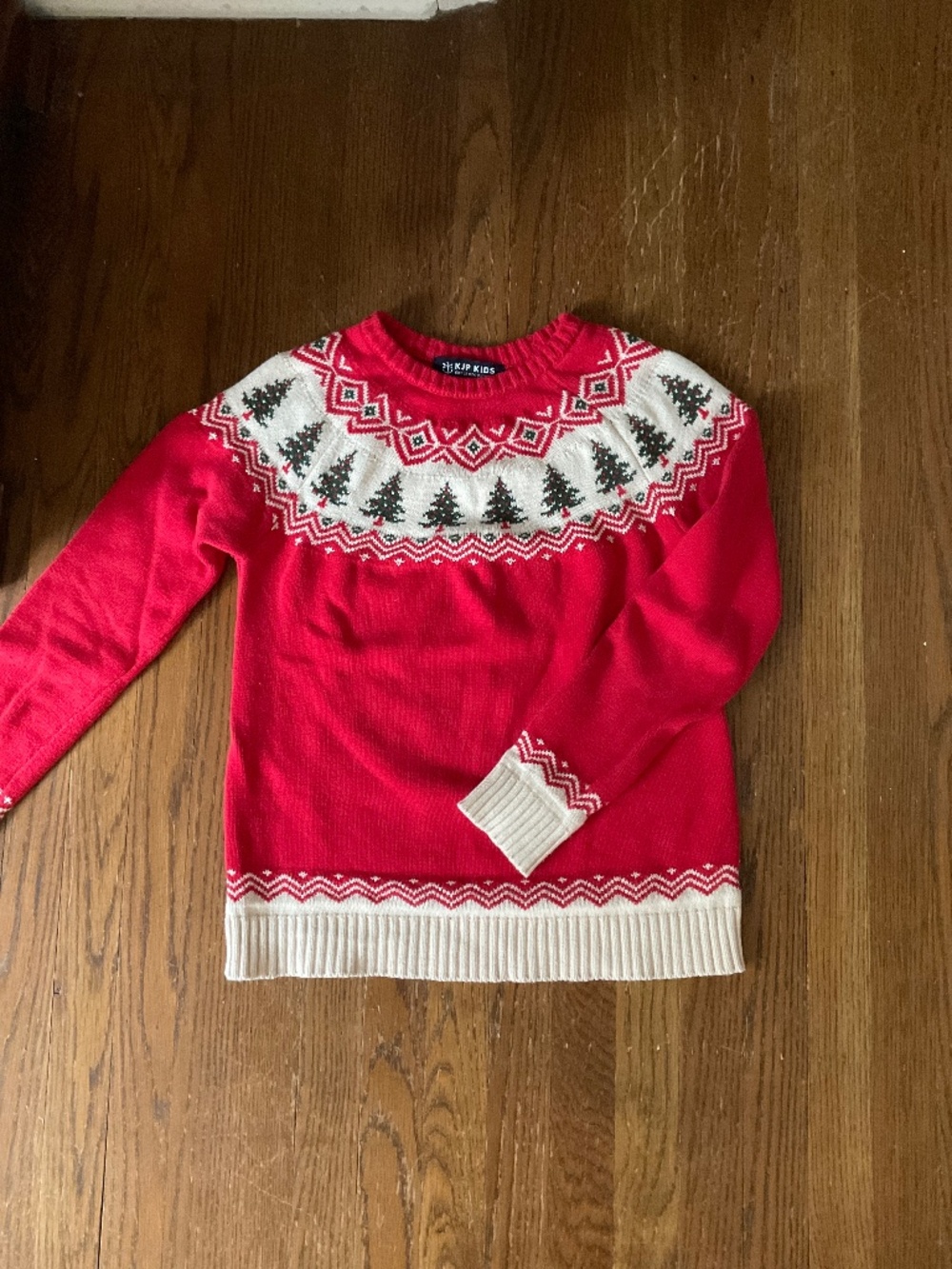 KJP kids size 12 Fair isle Christmas sweater